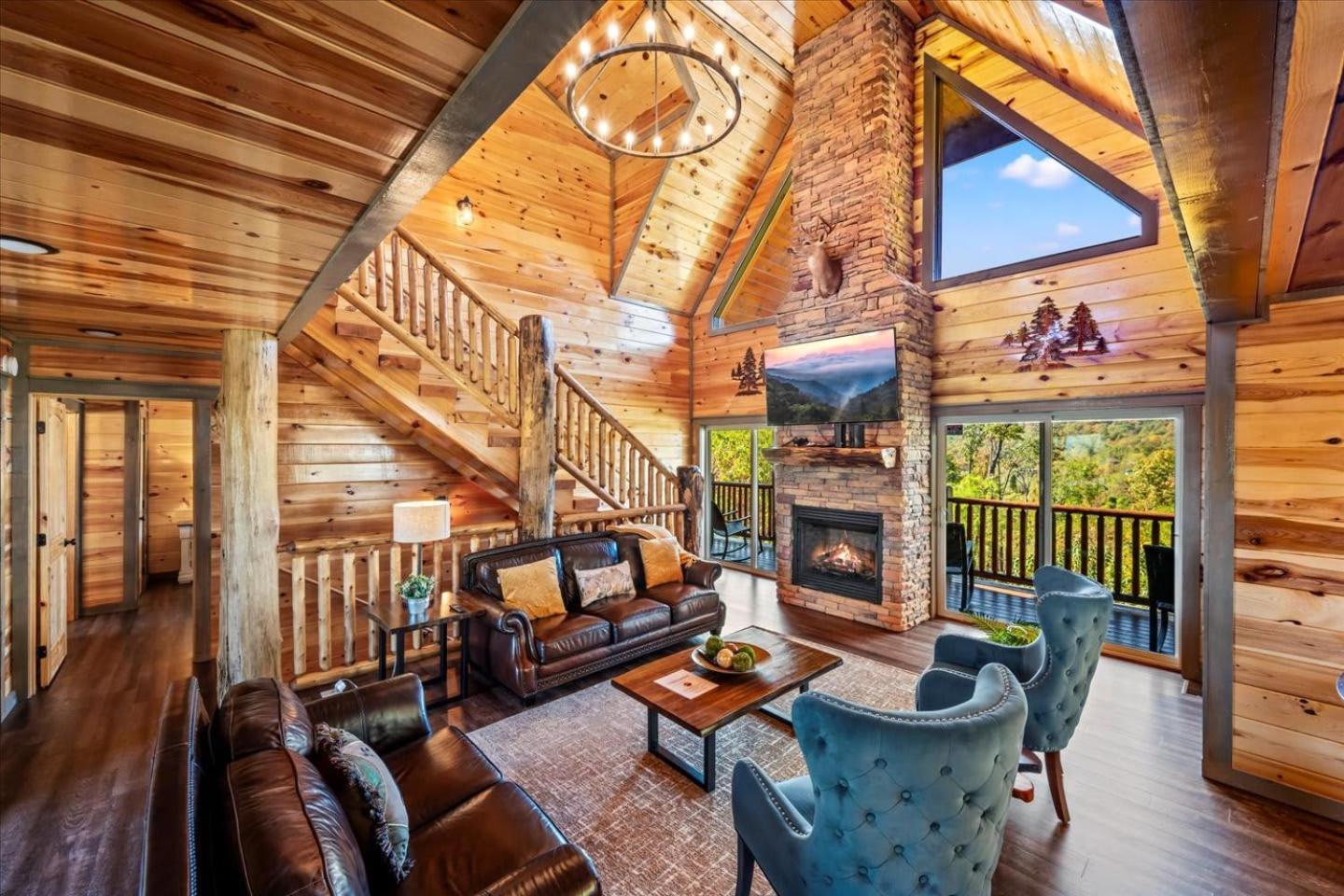 Indoor Pool, Volleyball Beach, Mountain View, Luxury Gatlinburg Kültér fotó